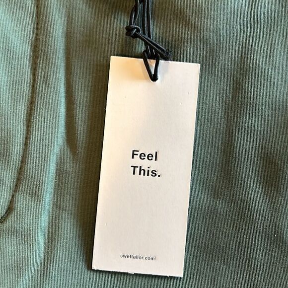 NEW Swet Tailor Mens Olive Shorts - Picture 6 of 8